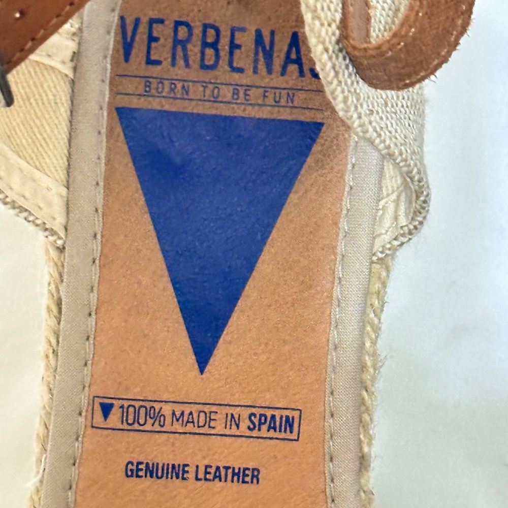 Verbenas Malana Wedge Espadrilles Sandals - Picture 8 of 9